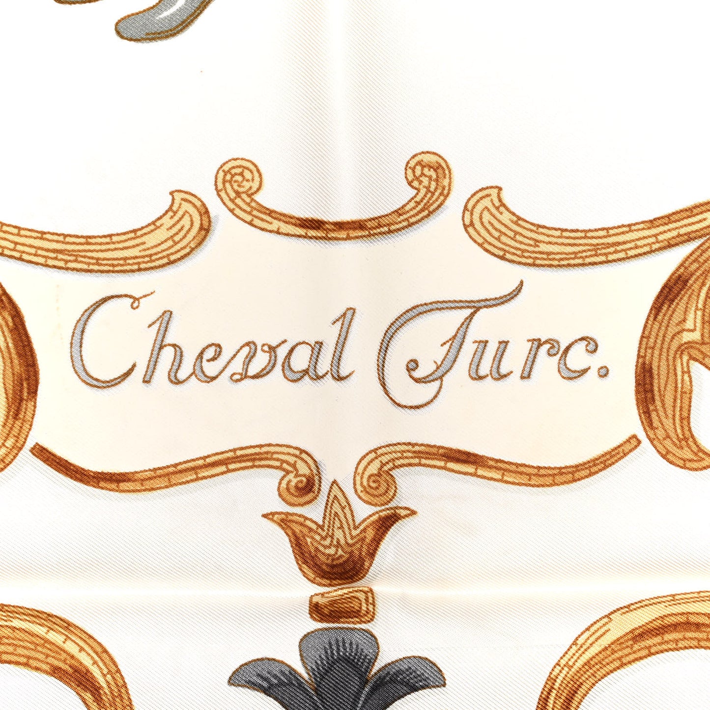 Silk Cheval Turc Scarf 90