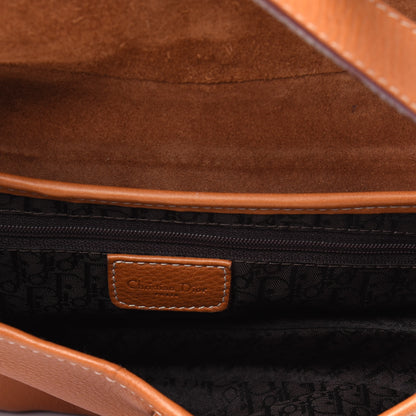 Christian Dior Calfskin Saddle Bag Tan 5 of 27