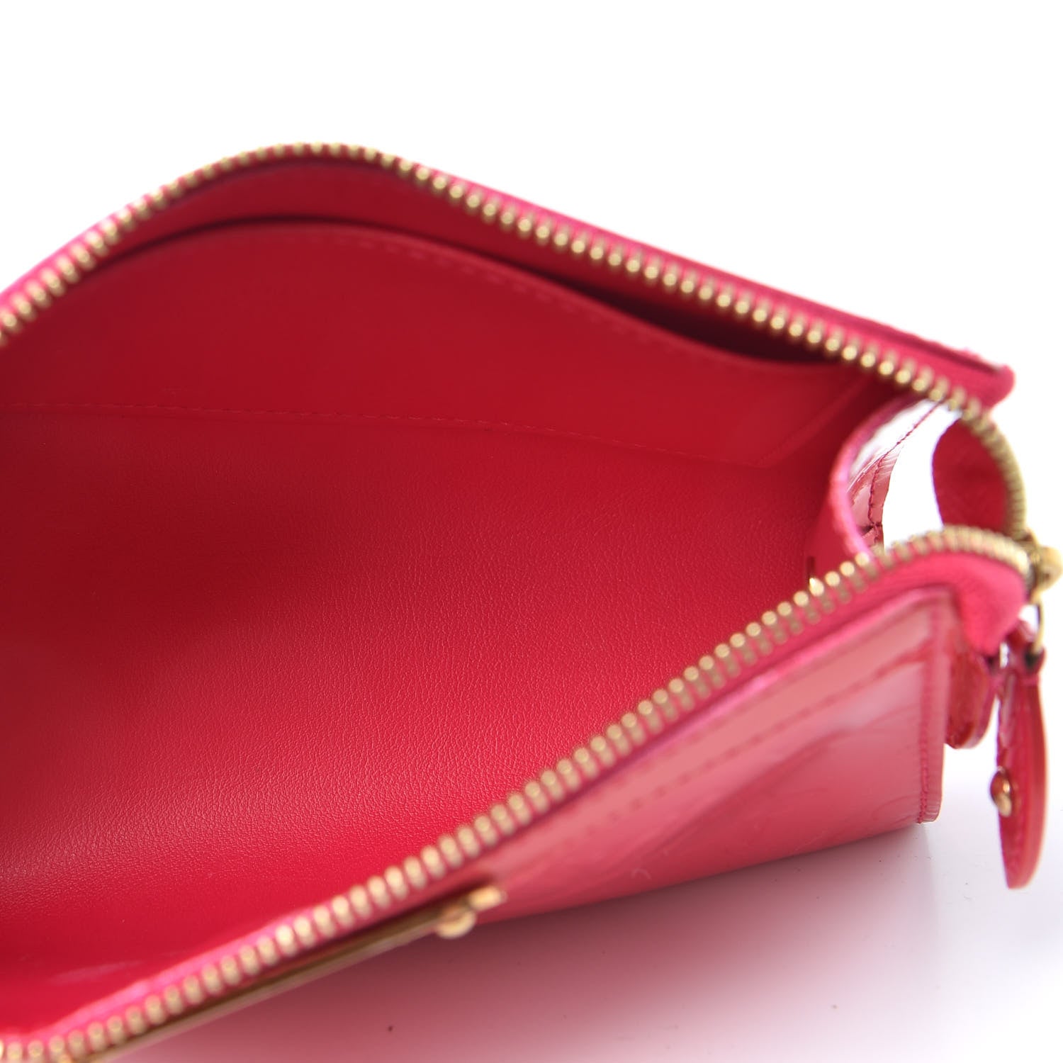 Louis Vuitton Vernis Trousse Cosmetic Pouch Rose Pop 5 of 6
