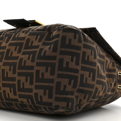 Fendi Zucca Big Forever Mama Baguette Tobacco 10 of 10