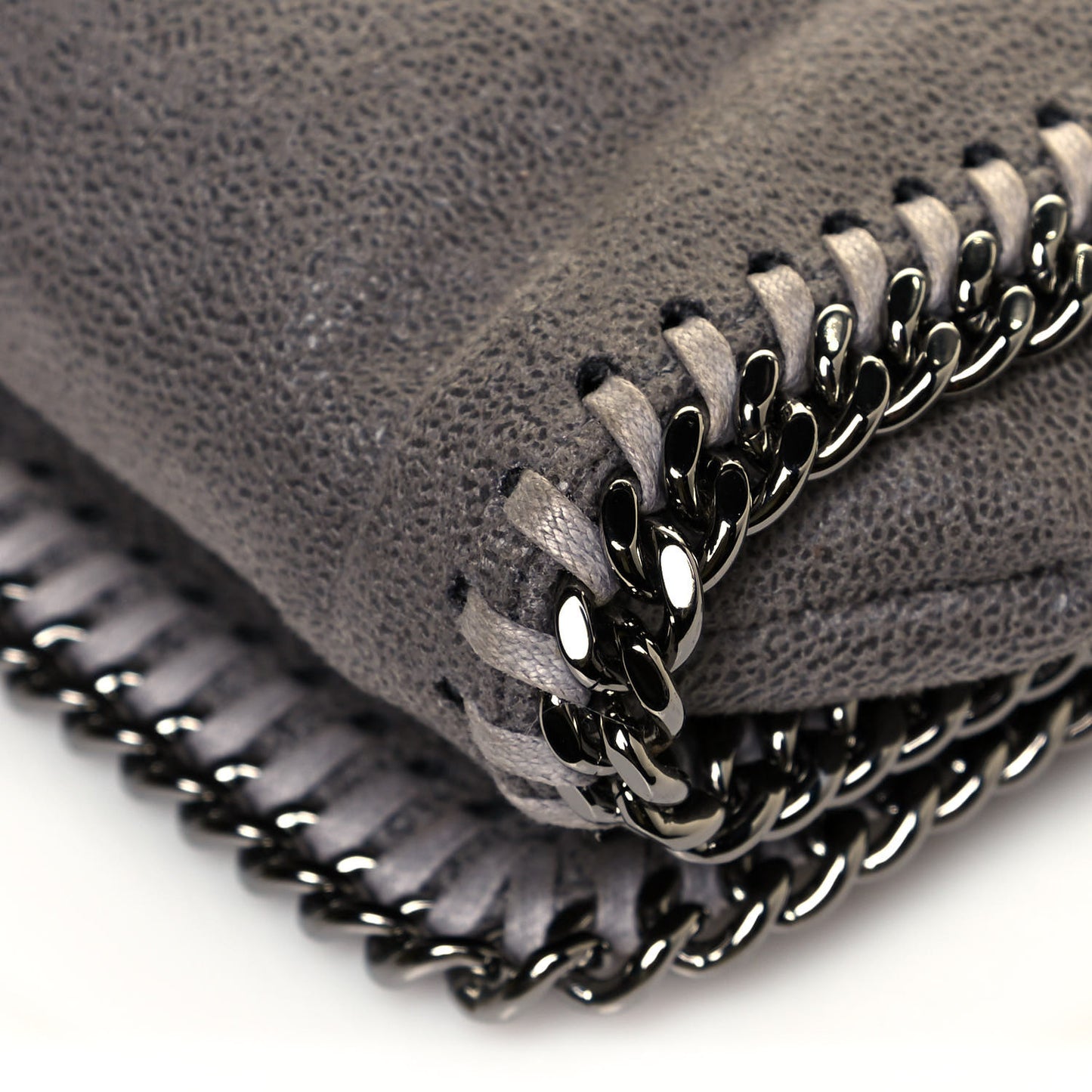 Shaggy Deer Falabella Crossbody Bag Light Grey