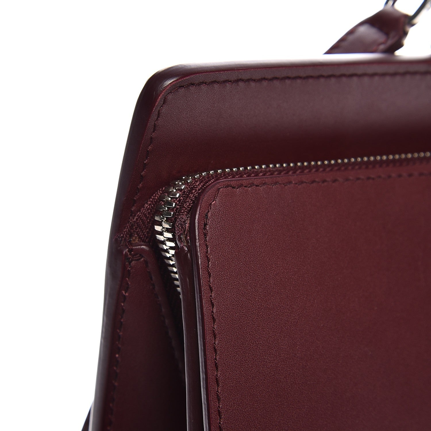 Balenciaga Calfskin Le Dix Zip Cartable Aubergine 13 of 13