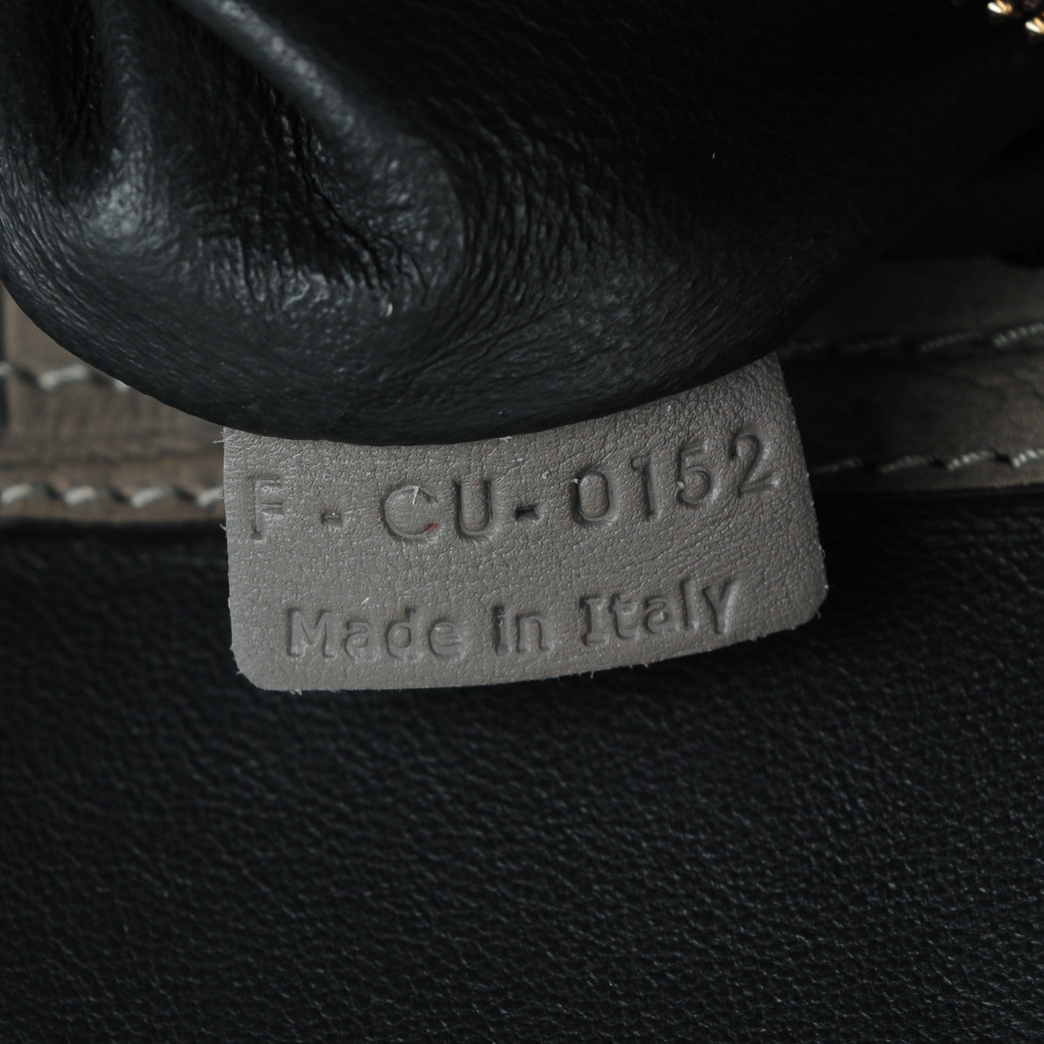 Celine Crocodile Embossed Nubuck Medium Phantom Luggage Grey 7 of 8