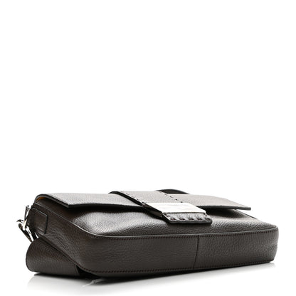 Fendi Calfskin Romano Selleria Belt Baguette Bag Ebano 4 of 11