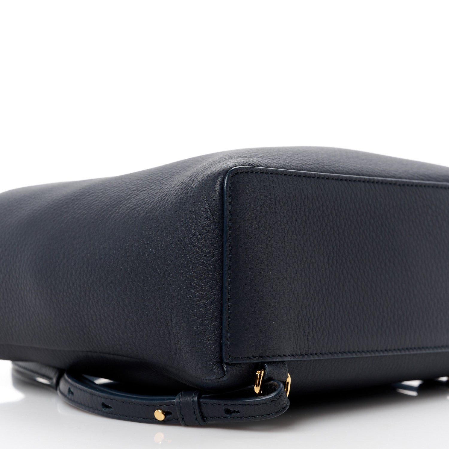 Loro Piana Grained Calfskin L23.5 Extra Pocket Backpack Navy Blue 8 of 9