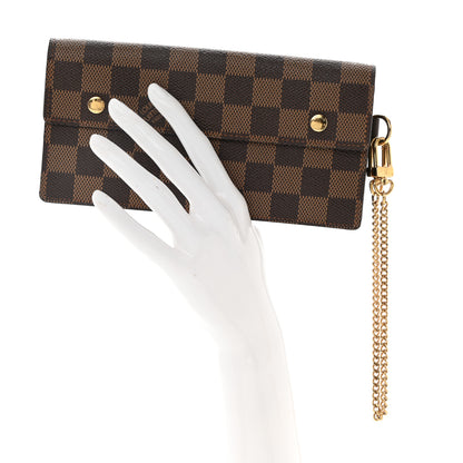 Louis Vuitton Damier Ebene Portefeuille Long Modulable Wallet 2 of 7