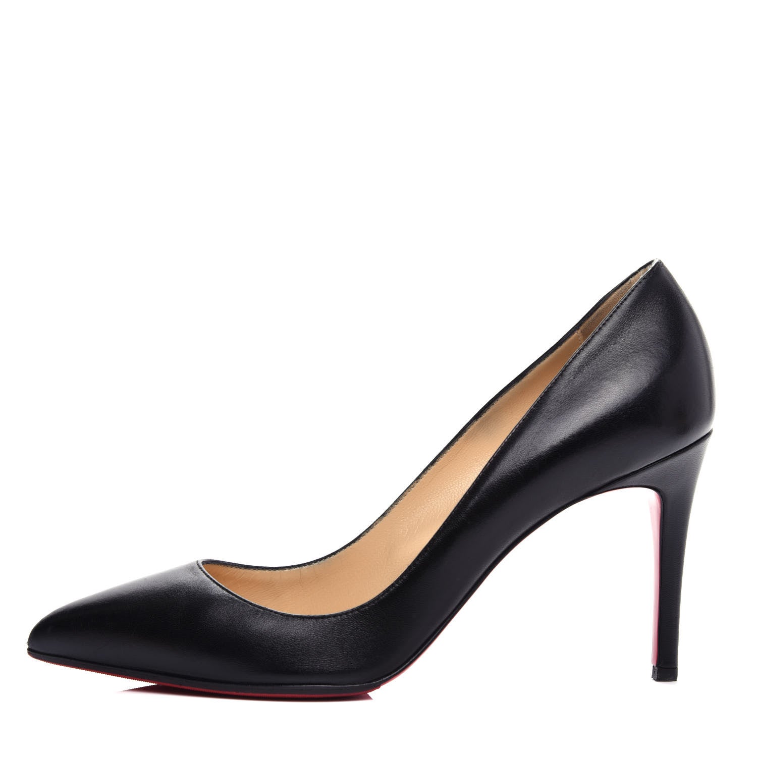 Christian Louboutin Shiny Nappa Pigalle 85 Pumps 41 Black 1 of 9