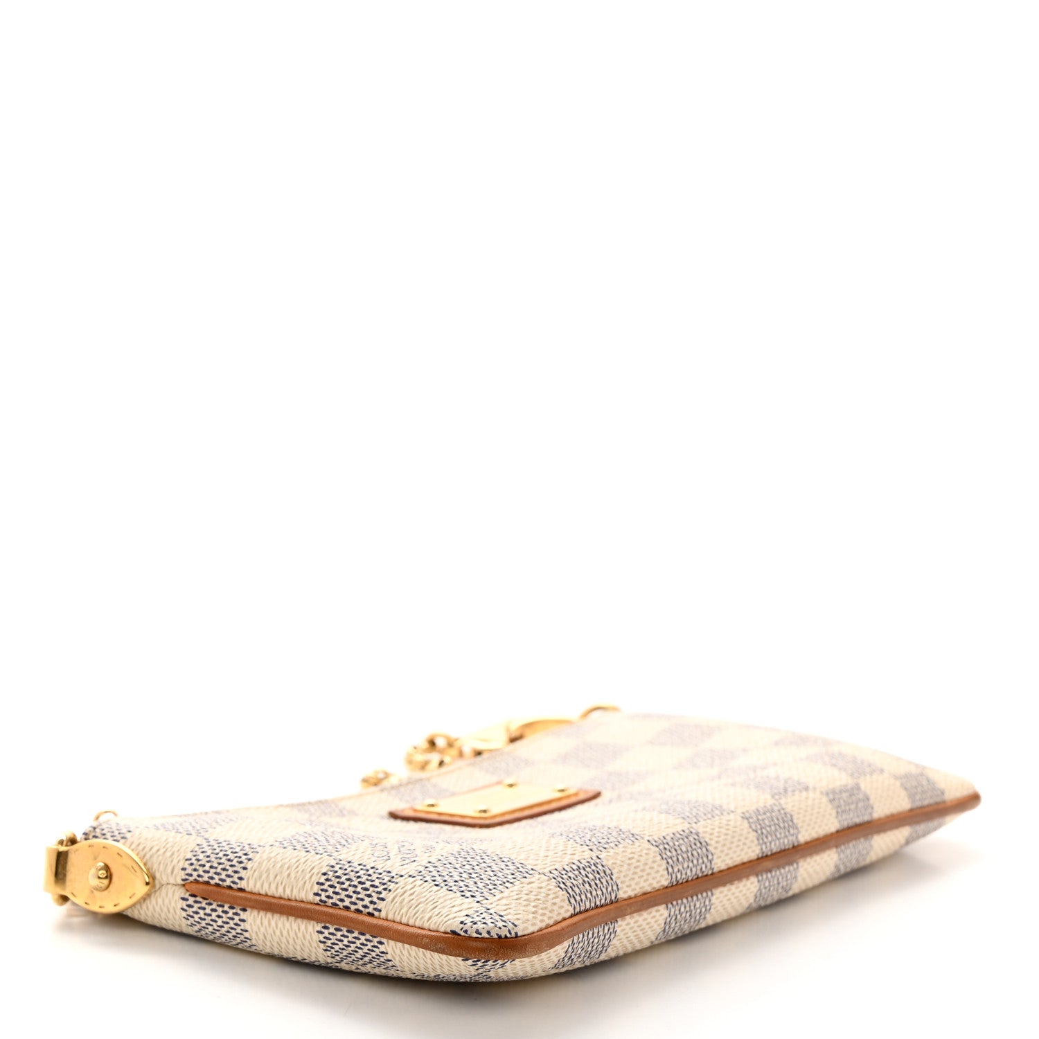 Louis Vuitton Damier Azur Pochette Milla MM 4 of 10