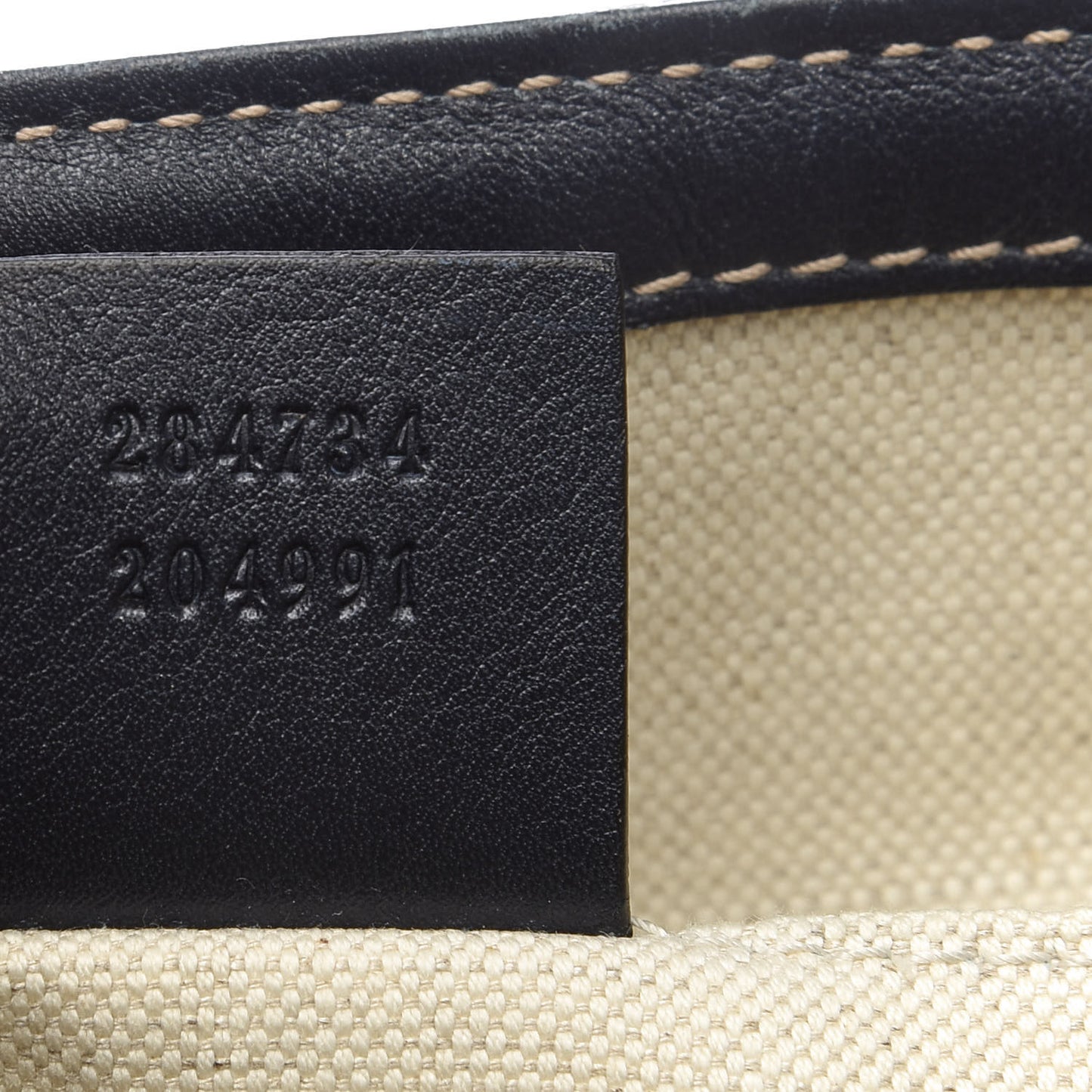 Calfskin Straw GG Monogram Mini Zoo Bird Tote Black Beige