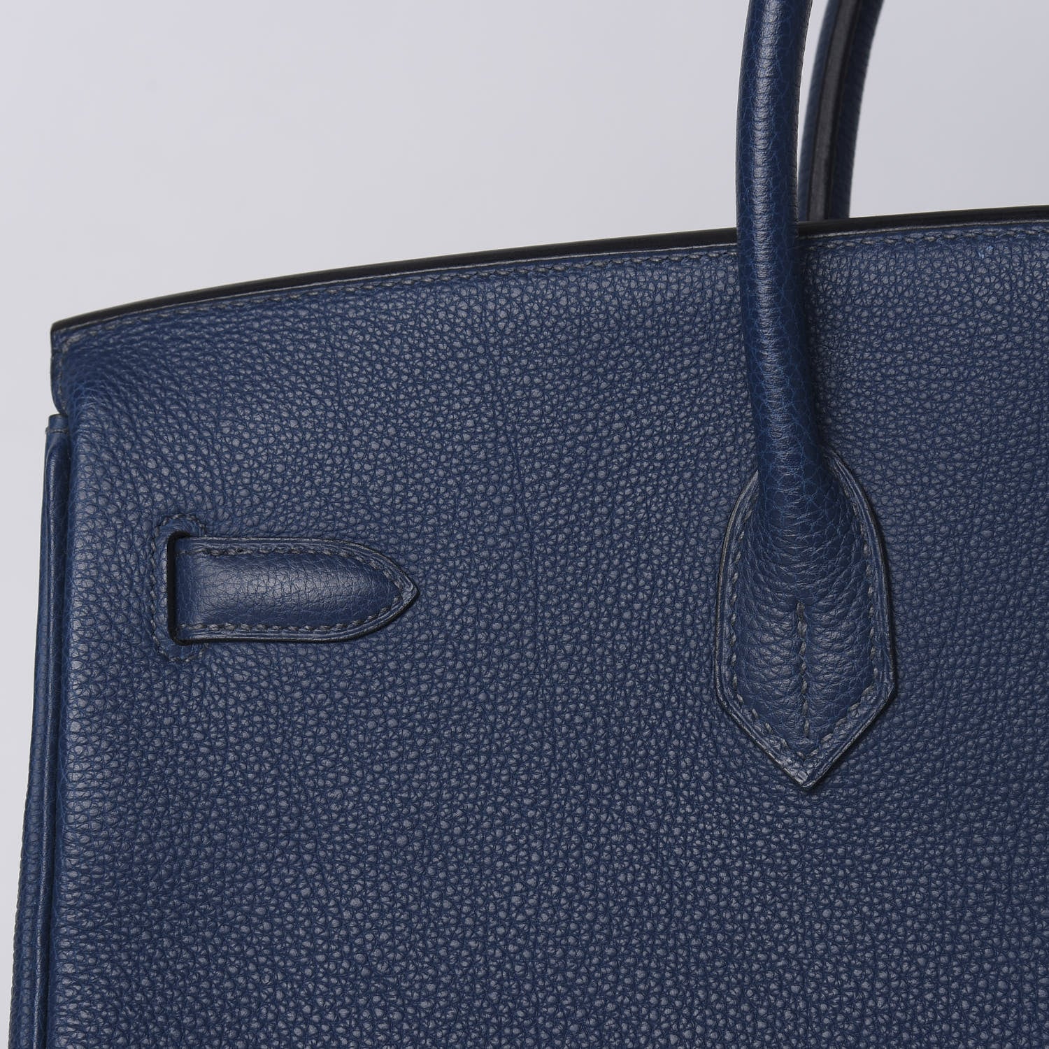 Hermes Togo Birkin 40 Bleu Thalassa 9 of 42