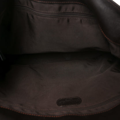Chanel Calfskin Carrying Case Dark Brown 5 of 10