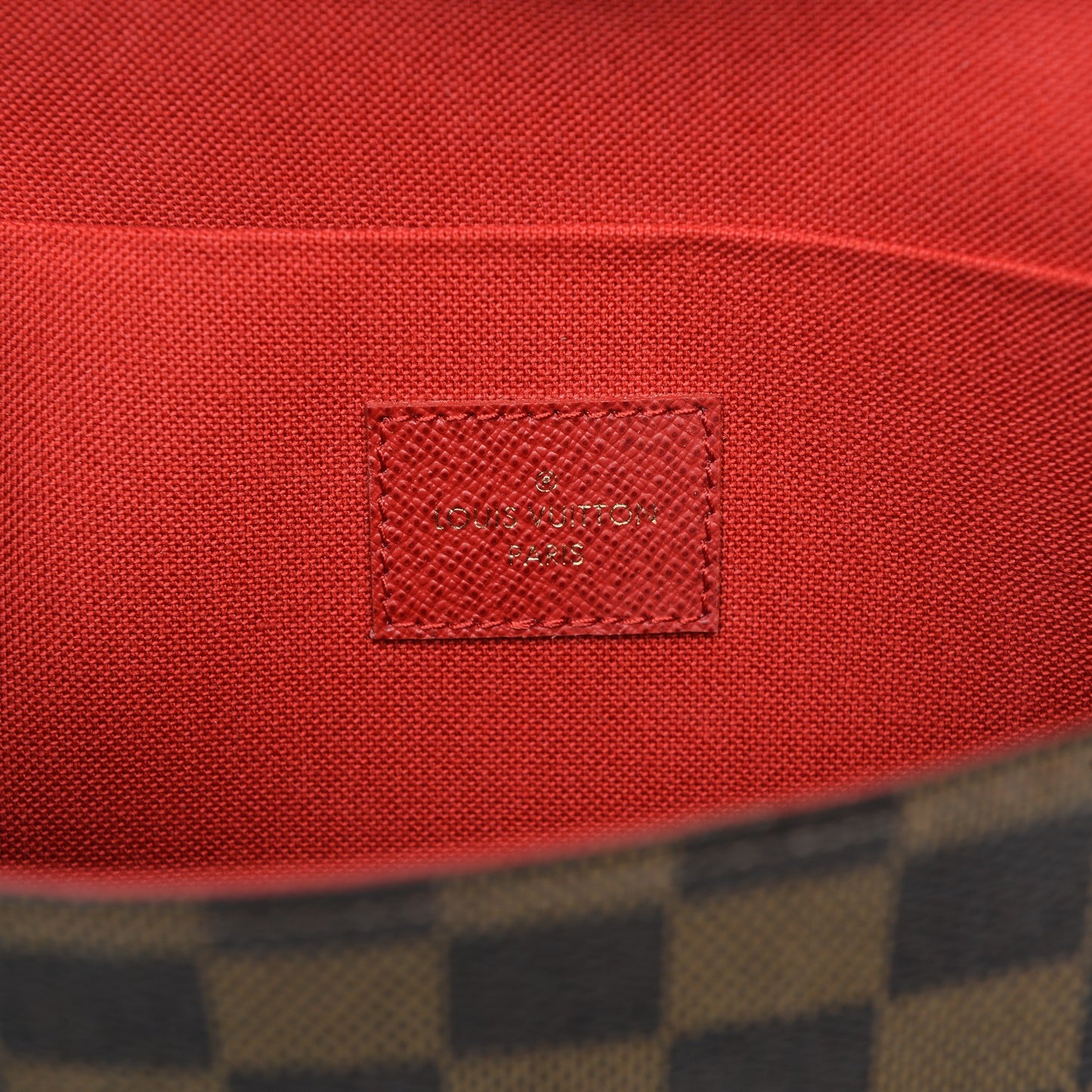 Damier Ebene Pochette Felicie Chain Wallet