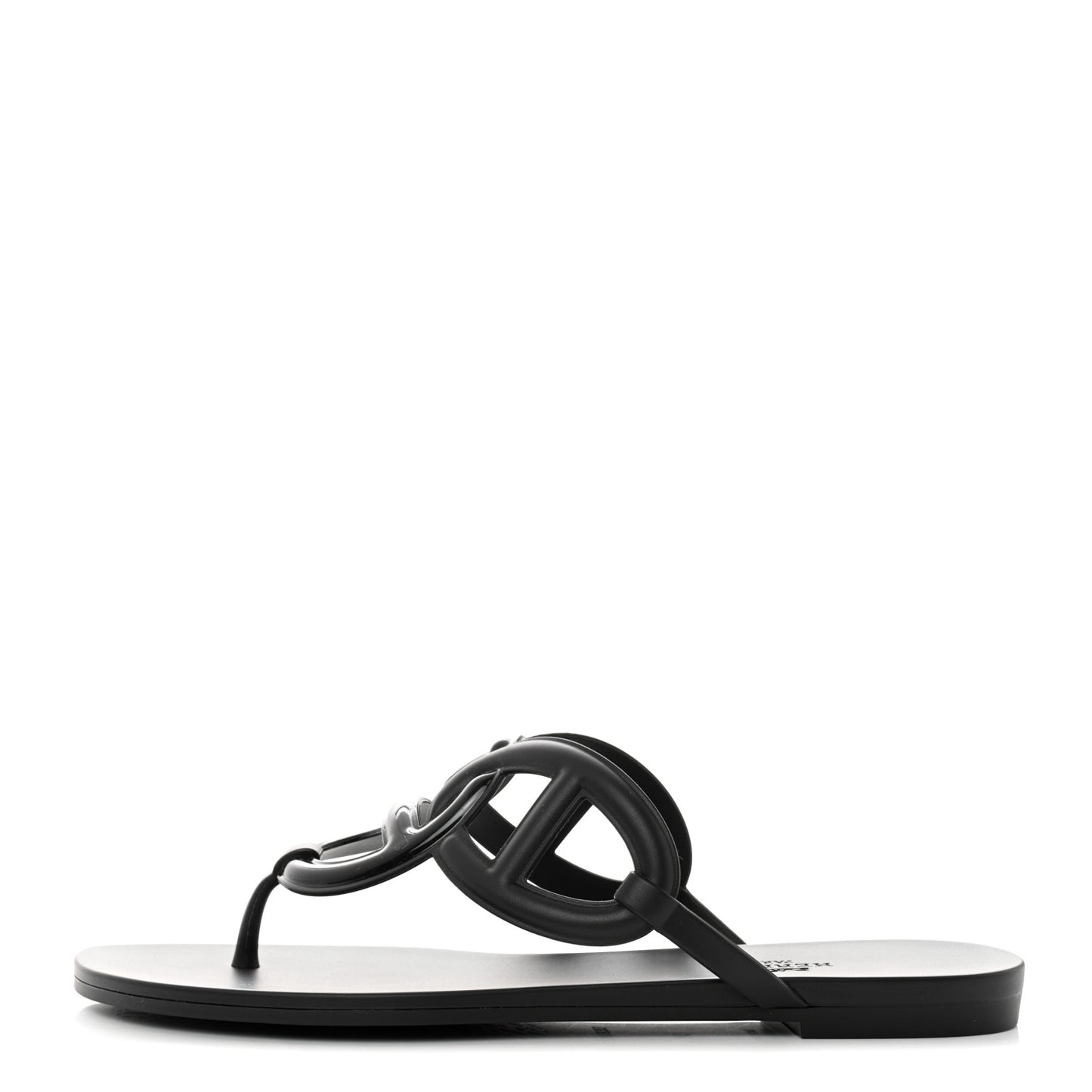 Rubber Womens Egerie Sandals 38 Black