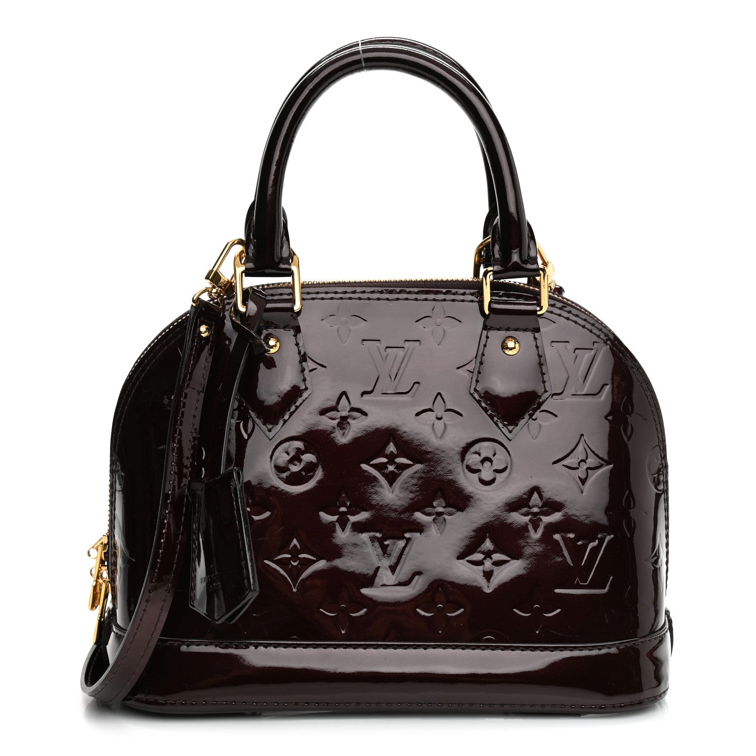 Louis Vuitton Vernis Alma BB Amarante 1 of 7