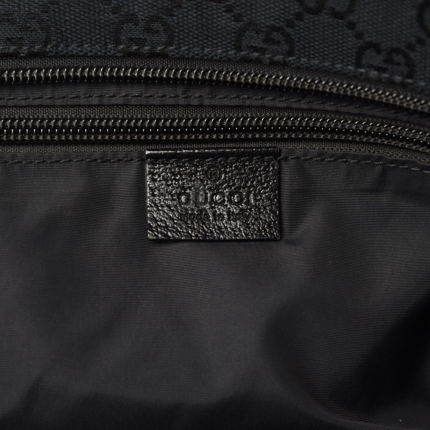 Gucci Monogram Web Large Diaper Tote Black 11 of 13