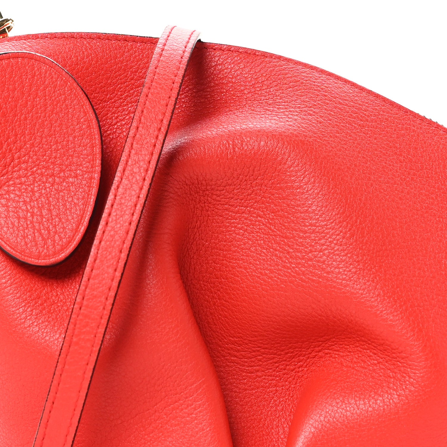 Loewe Calfskin Mini Elephant Crossbody Bag Scarlet Red 7 of 9