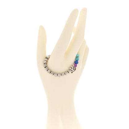 Louis Vuitton Metal Resin Monogram Beads Bracelet Multicolor 2 of 5