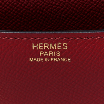 Hermes Epsom Constance 24 Rouge Grenat 6 of 10