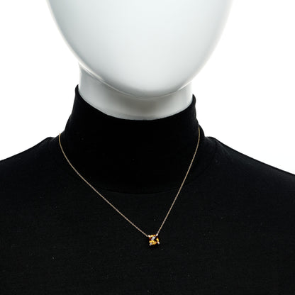 David Yurman 18K Yellow Gold Diamond Citrine 7mm Petite Chatelaine Pendant Necklace 2 of 5