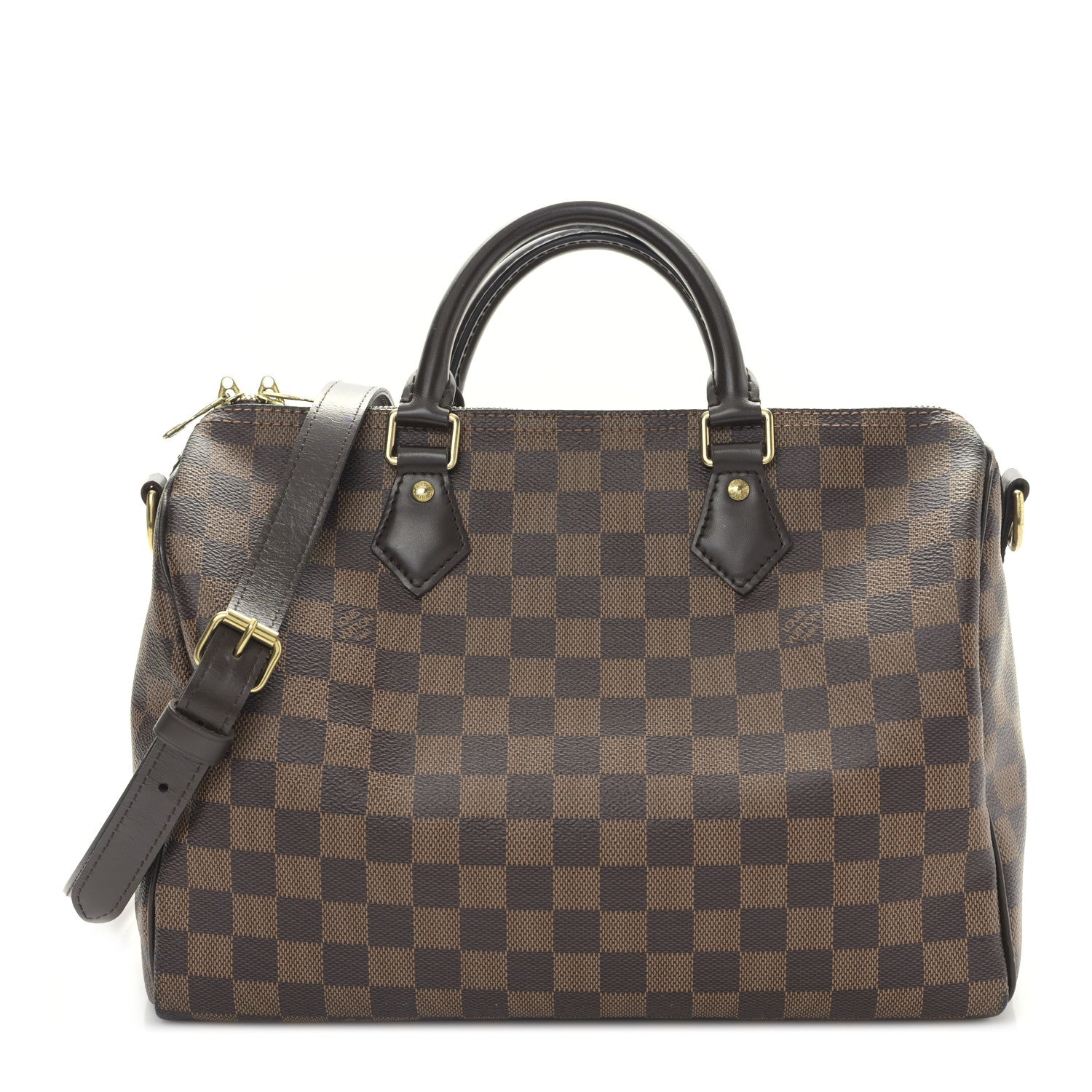 Louis Vuitton Damier Ebene Speedy Bandouliere 30 1 of 9