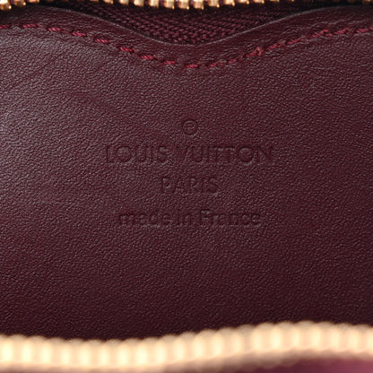 Louis Vuitton Vernis Leopard Coeur Heart Coin Purse Rouge Fauviste 6 of 6