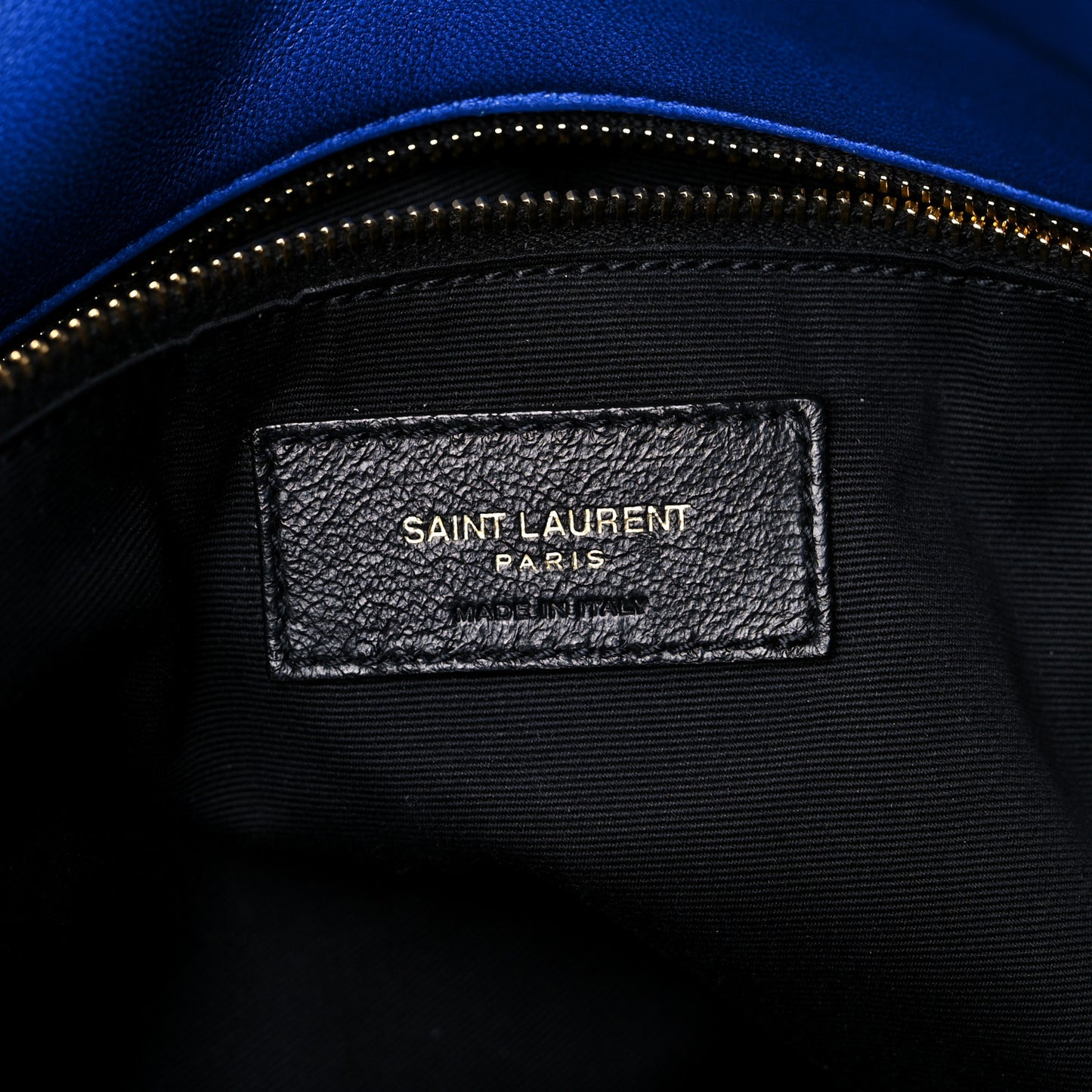 Lambskin Quilted Medium Loulou Puffer Monogram Chain Satchel Majorele Blue