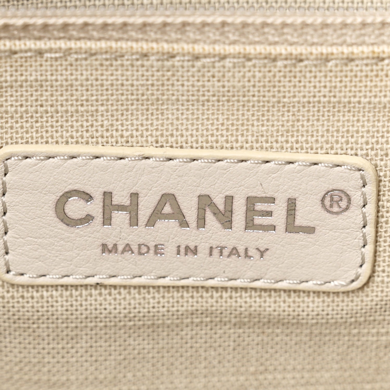 Chanel Mixed Fibers Small Deauville Tote Grey 7 of 11