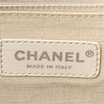 Chanel Mixed Fibers Small Deauville Tote Grey 7 of 11