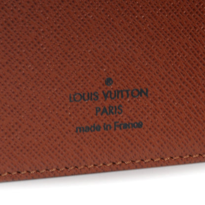 Louis Vuitton Monogram Porte Valeurs Checkbook Wallet 6 of 7