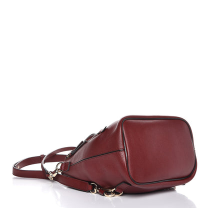 Chloe Suede Calfskin Small Faye Backpack Sienna Red 4 of 7