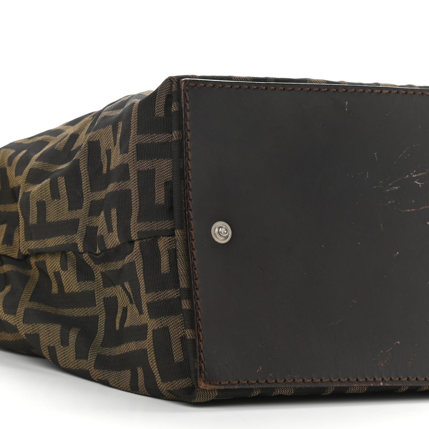 Fendi Zucca Tote Tobacco 8 of 12