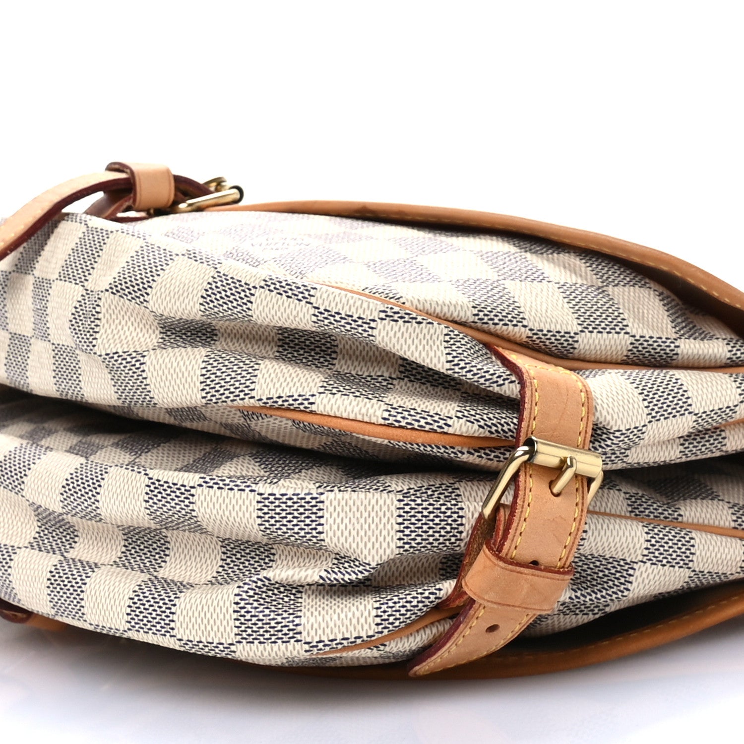Louis Vuitton Damier Azur Saumur MM 10 of 17