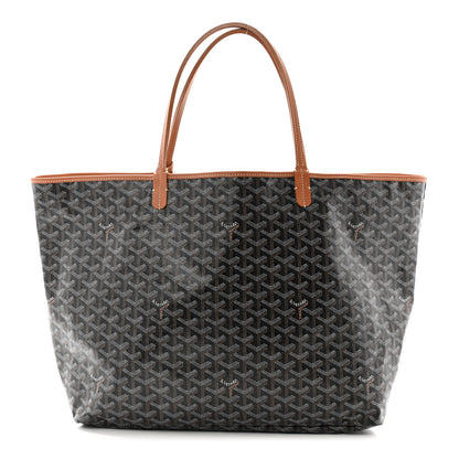 Goyard Goyardine Saint Louis GM Black Gold 1 of 12
