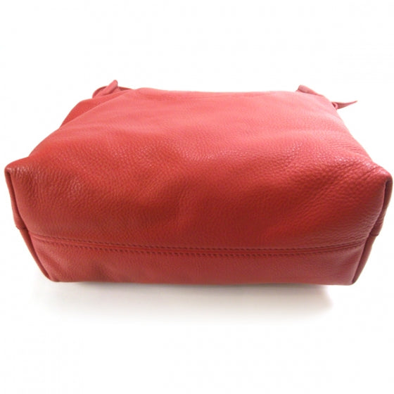 Prada Vitello Daino Shopping Tote Fuoco 4 of 14