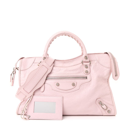 Balenciaga Agneau Giant 12 Silver Hardware City Rose Poudre Rose Petunia 3 of 11
