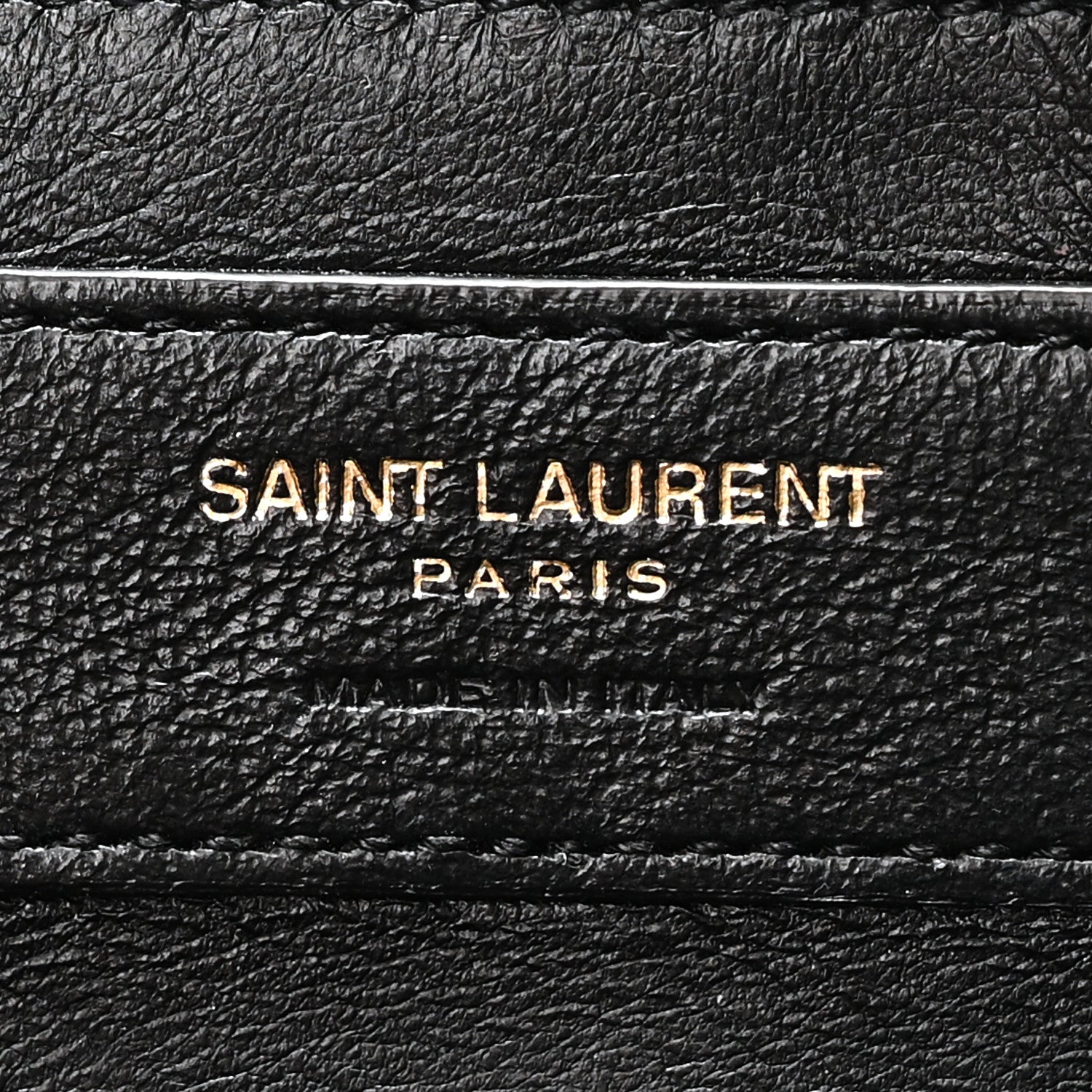 Saint Laurent Lambskin Quilted Monogram Mini Nolita Black 6 of 10