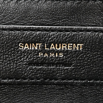 Saint Laurent Lambskin Quilted Monogram Mini Nolita Black 6 of 10