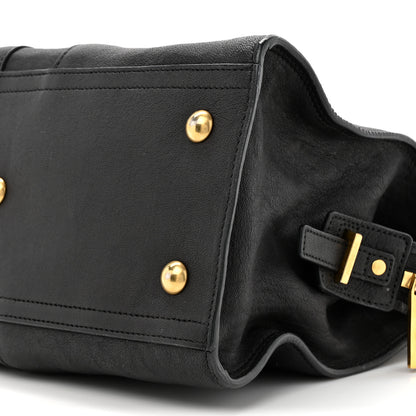 Saint Laurent Sheepskin Small Cabas Chyc Black 9 of 17
