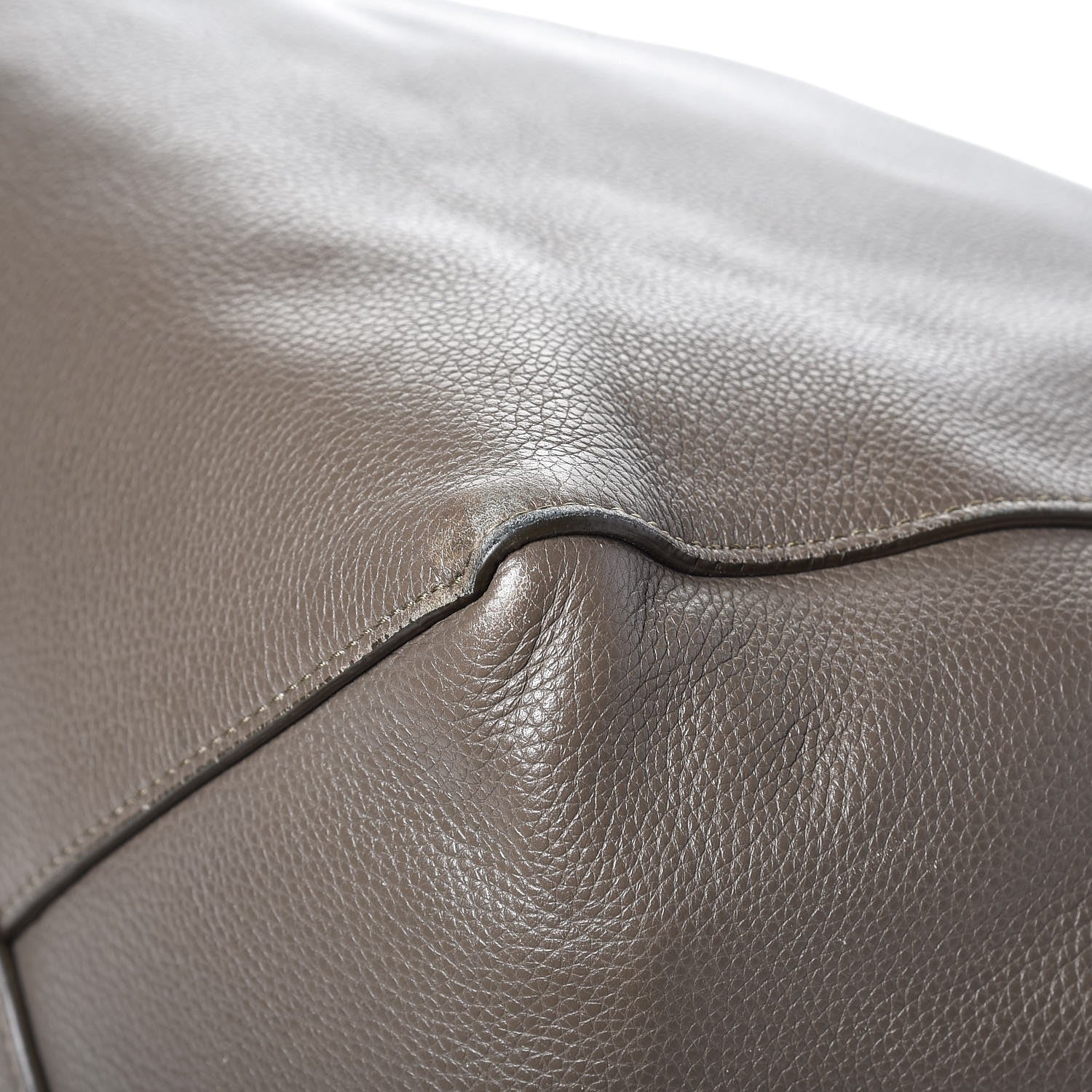 Celine Soft Grained Calfskin Small Belt Cabas Phantom Taupe 11 of 11