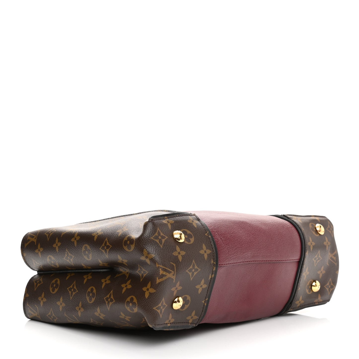 Monogram Cuir Orfevre Tote W PM Prunille