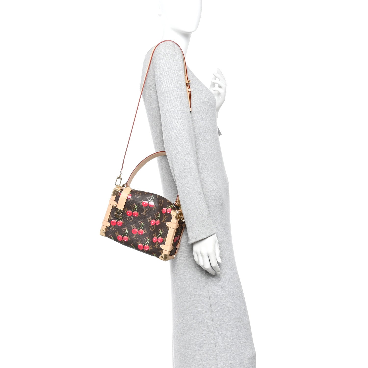 Louis Vuitton LV X TM Monogram Cerises Side Trunk MM 3 of 11