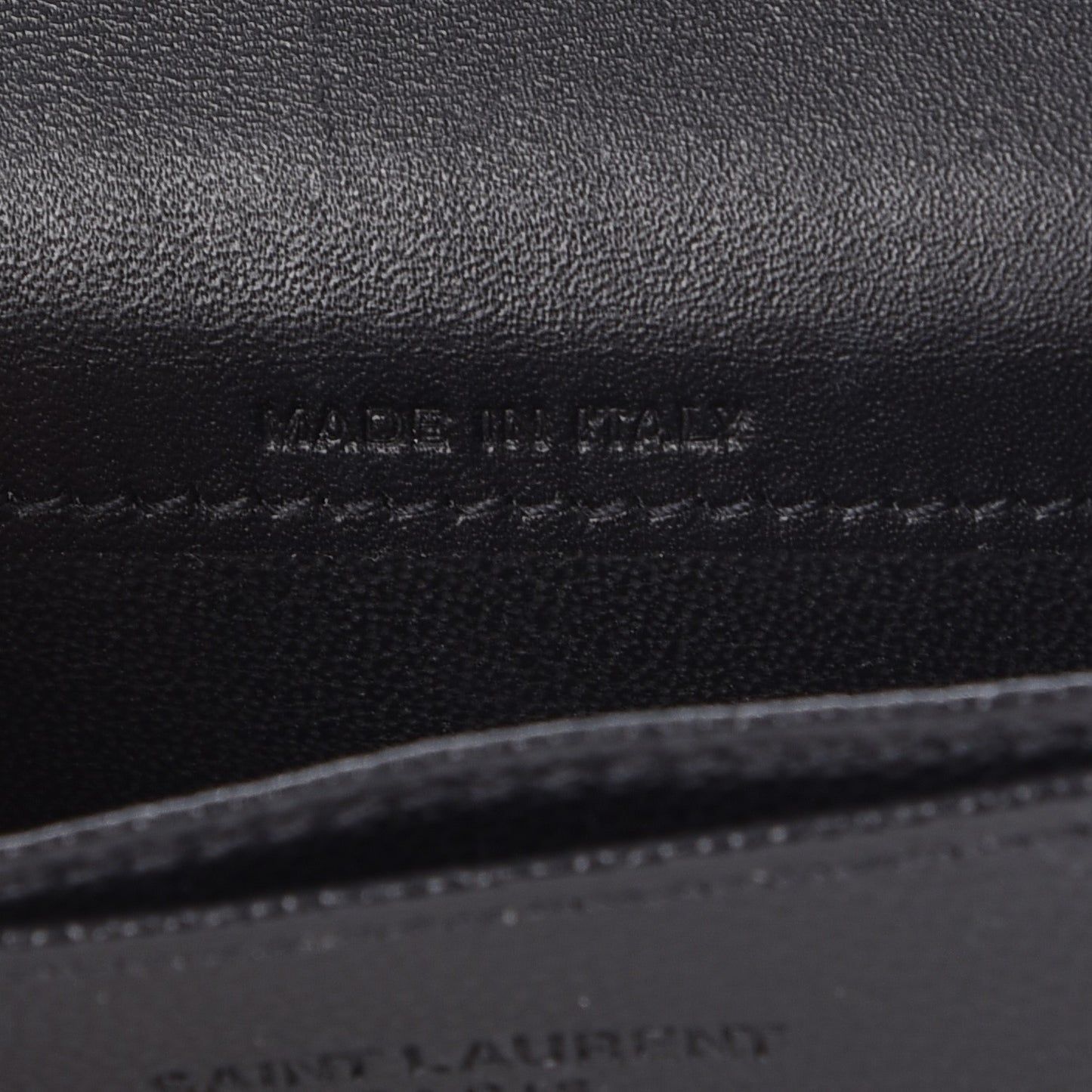 Grain De Poudre Business Card Case Black