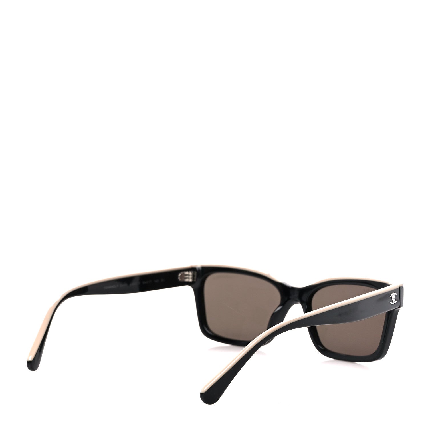 Chanel Acetate Polarized Square Sunglasses 5417 Black 5 of 8