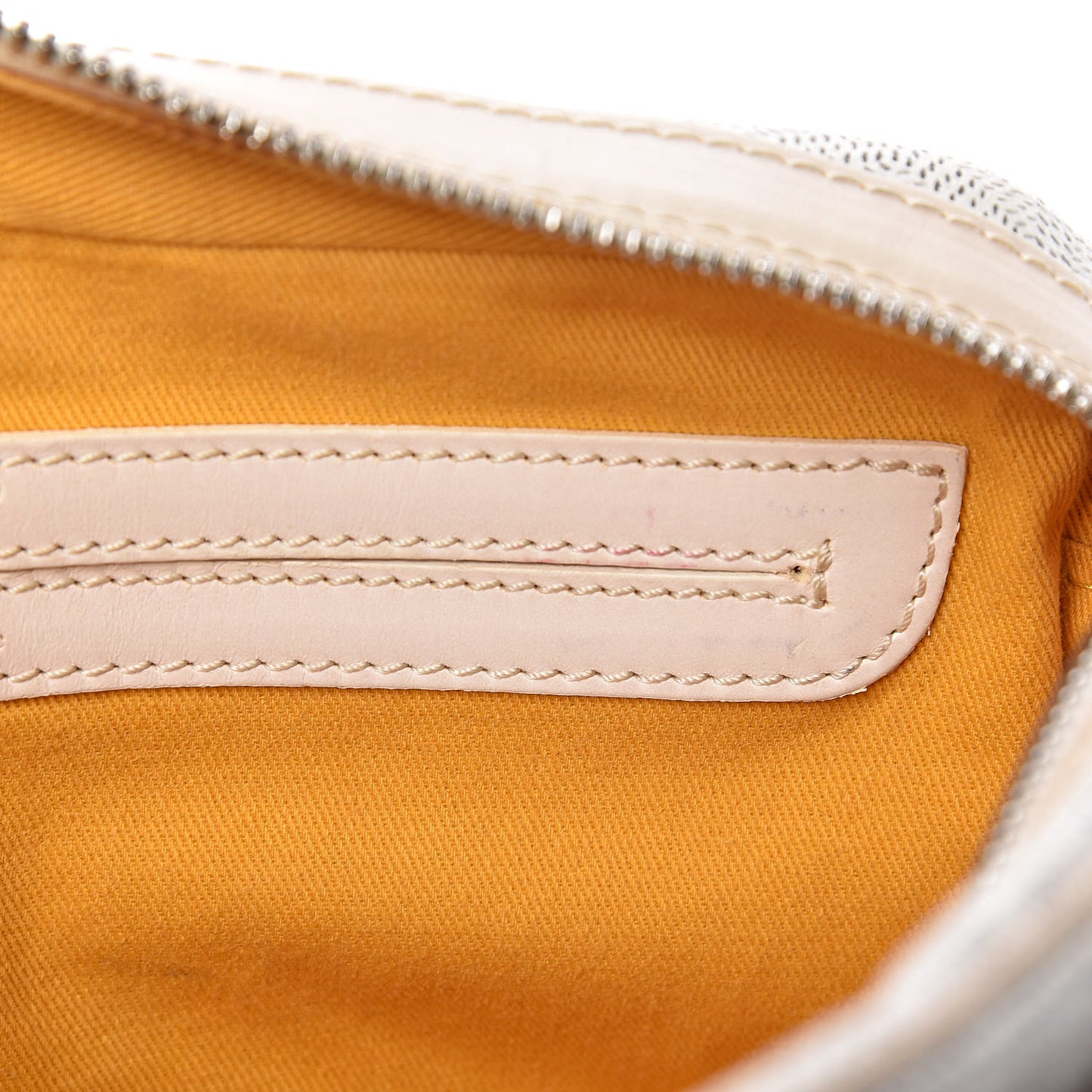 Goyardine Sac Cap Vert White