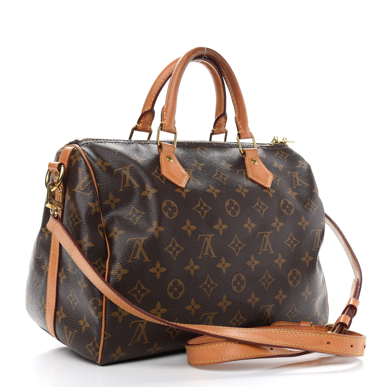 Louis Vuitton Monogram Speedy Bandouliere 30 3 of 11