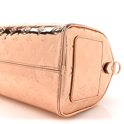 Louis Vuitton Monogram Miroir Speedy Bandouliere 25 Copper 8 of 10