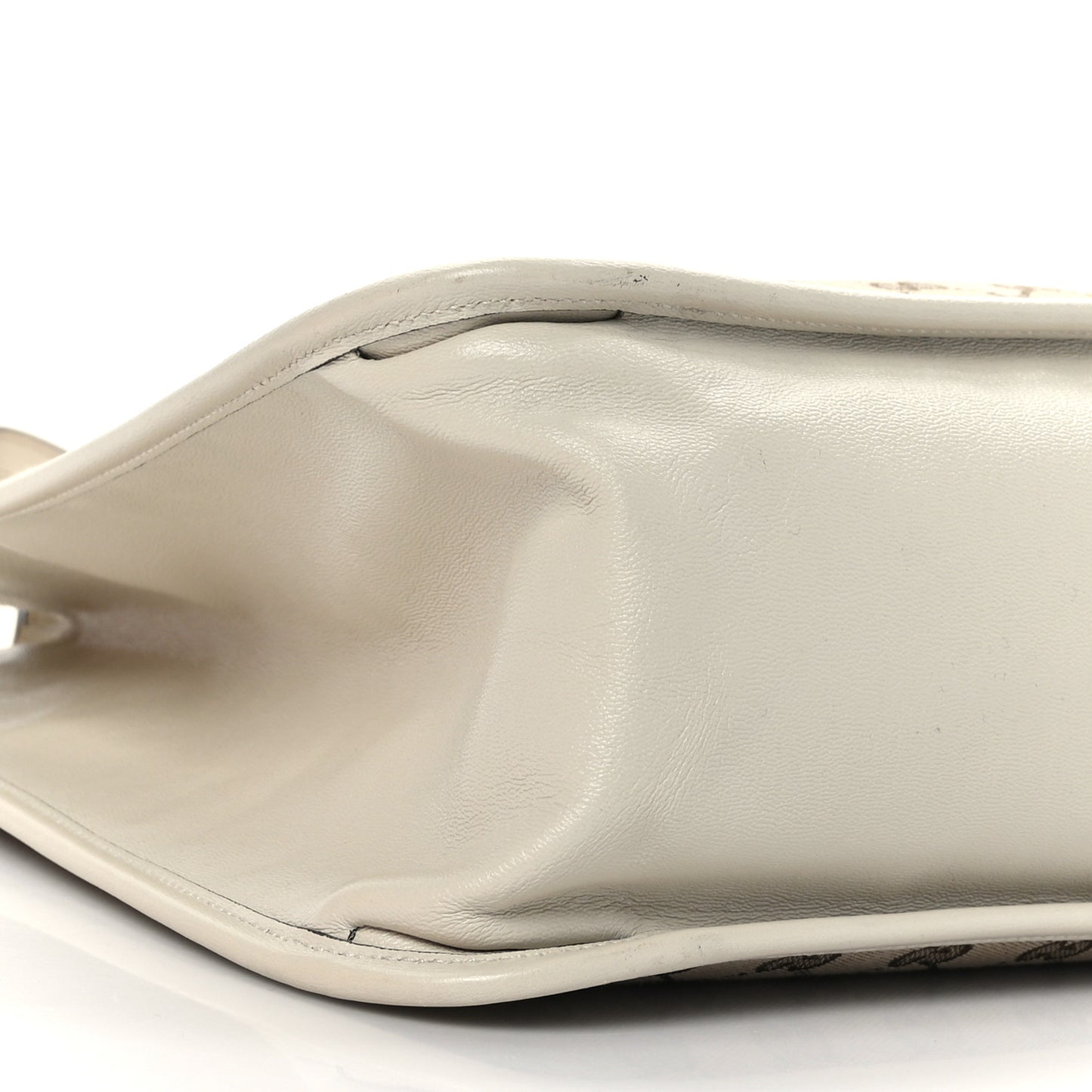 Monogram New Sakai Calfskin Lux Horsebit 1955 Tote Beige Ebony Mystic White