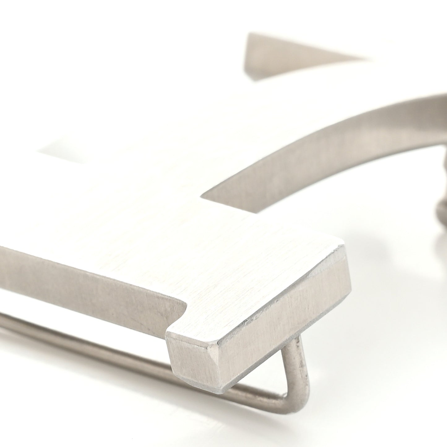 Brushed Palladium 42mm Constance 2 Belt Buckle