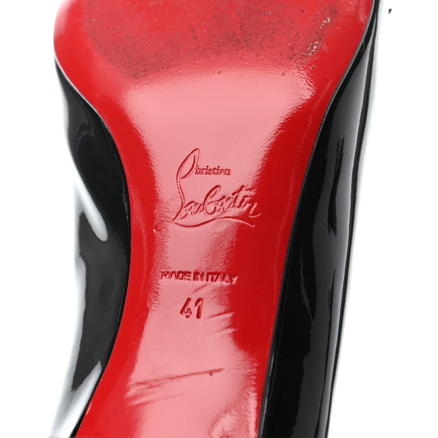 Christian Louboutin Patent Minima 45 Pumps 41 Black 5 of 5
