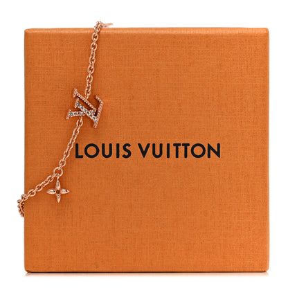 Louis Vuitton Metal Crystal LV Iconic Blush Bracelet Blush Pink 6 of 6